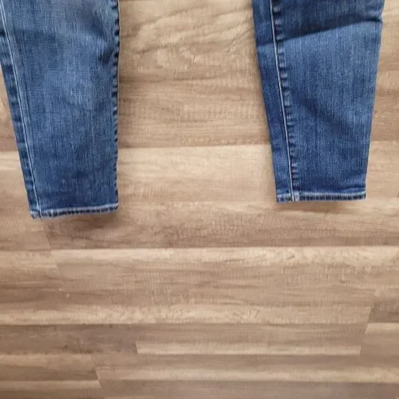 J Brand Maria Jeans Size 29 Womens Blue Medium Wash Distressed High Rise Denim - Picture 8 of 13